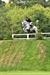 Don Calvaro on top of the Hickstead Derby Bank